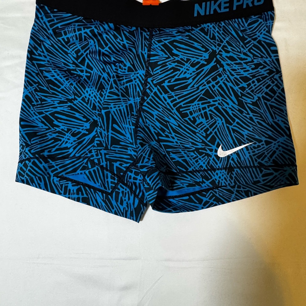 Nike Pro Teal Athletic Shorts